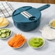 thumbnail image 2 of 1pc Multifunctional Vegetable Cutter, Potato Shredded Grater, 3 Blades Or 6 Blades For Choose 11in*7.2in, 2 of 3