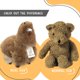 thumbnail image 2 of AlpacaNext Peluche de Alpaca Marrón Ultra Suave 30 cm, 2 of 9