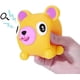 thumbnail image 2 of Paquete de 3 juguetes parlantes de goma para apretar, animales que gritan con la lengua afuera, alivian el estrés y la ansiedad, lindo conejo con forma de oso, regalo para niños y adultos, recuerdo de, 2 of 7