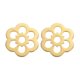 thumbnail image 1 of Uxcell 2pack Placa Trasera de Perilla de Gabinete, 1.26 Pulgadas Forma de Flor de Ciruelo Arandela de Latón Radial Placa Trasera Decoración Clásica de Muebles, 1 of 6