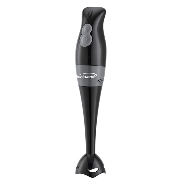 Batidora de mano Brentwood HB-32BK de 2 velocidades y 200 W con cuchillas de acero inoxidable