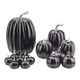 thumbnail image 1 of 14 Calabazas Artificiales Decorativas De Otoño Para Bodas, Surtidas, Para Acción De Gracias, Color Negro, 1 of 5