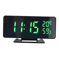 Bothyi - Reloj Despertador Digital Usb Pantalla De Fecha Dormitorio Decoración Para El Hogar Decorativo Led Verde
