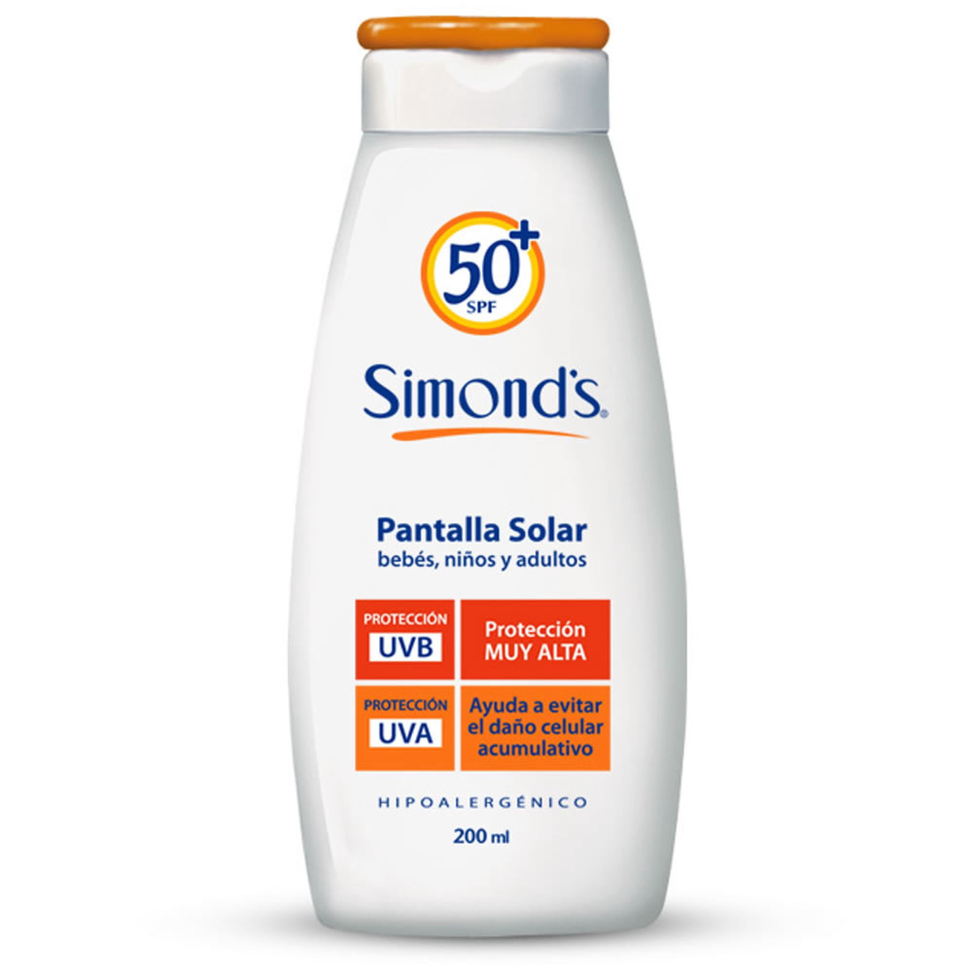 Pantalla Solar Simond's Spf 50+ 200 Ml 200 ml Simond’s