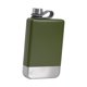 thumbnail image 2 of Petaca De Alcohol Botella De Vino Ligera Para Viajes Senderismo Verde Militar, 2 of 5