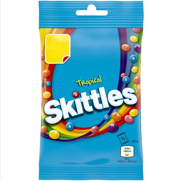 Masticables Tropical Skittles 109 g