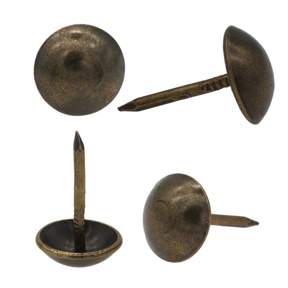 Tachuelas de Tapicería JasDraevillor 300 piezas 1,8 cm Latón Antiguo
