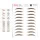 thumbnail image 1 of Tatuajes temporales de cejas Brows by Bossy – Marrón impermeable, 1 of 8