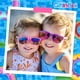 thumbnail image 2 of Gafas de sol para niños GIFTINBOX, paquete de 24 unidades, color neón, para fiestas de 3 a 8 años, 2 of 3