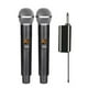 thumbnail image 2 of Kit 2 Microfonos Inalambricos Recargables UHF 60M, 2 of 3
