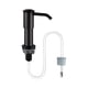 thumbnail image 5 of Dispensador De Jabón Para Fregadero Integrado Con Kits De Tubos De Extensión Para Baño, Recipiente De Bricolaje, Color Negro, 5 of 5