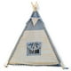 thumbnail image 2 of Carpa Tipi Infantil Algodón modelo Star Gris, 2 of 2