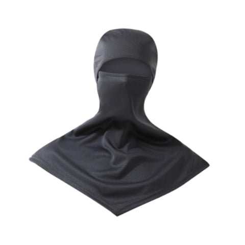 Magideal - Máscara De Cara De Balaclava Máscara De Esquí Balaclava Protección Contra El Viento Cuello Giter Bufanda Bufanda Solar Mascarilla Facial Para Biciclet Gris