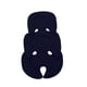 thumbnail image 4 of Cojín Para Cochecito De Bebé, Asiento Interior De Cesta Acogedora Para Cochecito De Bebé, Silla De Paseo, Azul Marino, 4 of 5