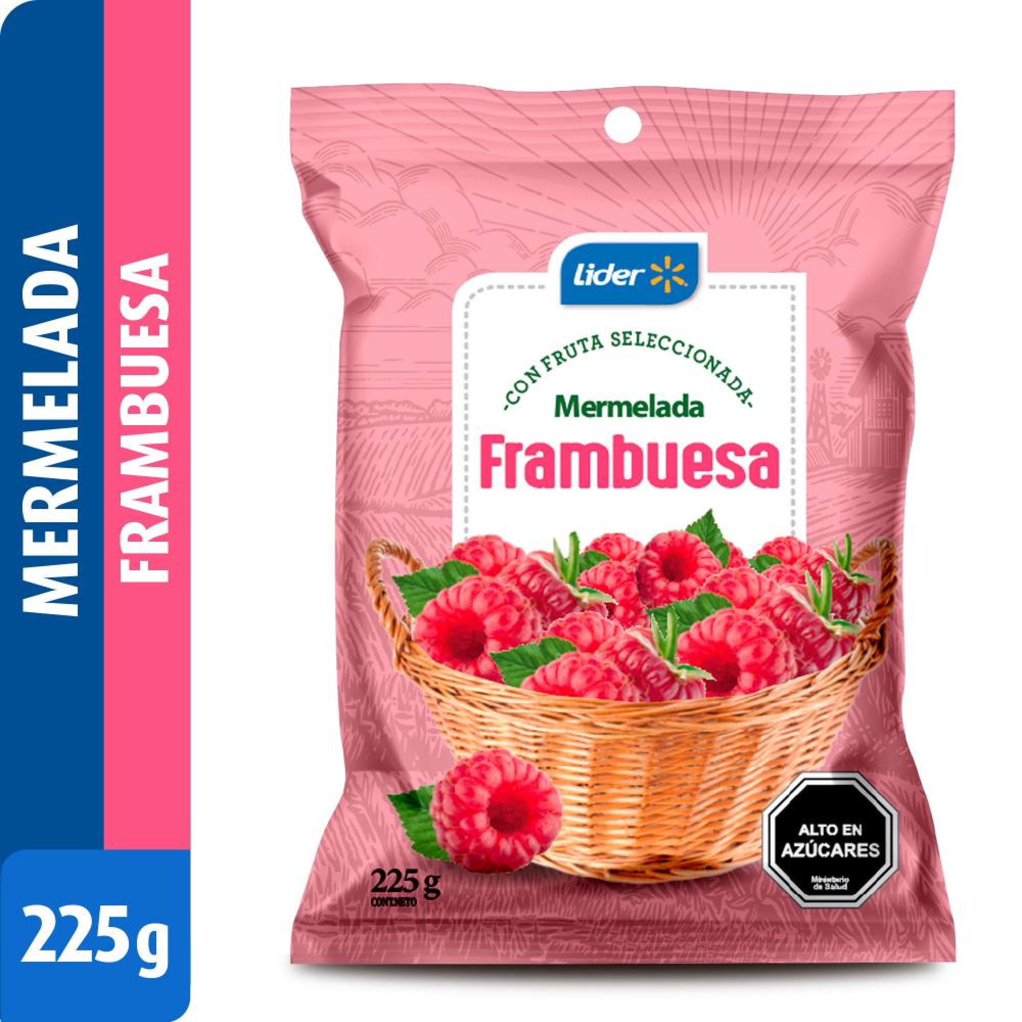Mermelada Frambuesa 225 g Lider