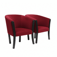 Muebles New - Sitiales Americano Rojo Felpa