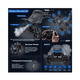thumbnail image 2 of Auto A Control Remoto Monster Truck Lanza Agua Drift Luces Azul, 2 of 3