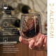 thumbnail image 2 of Copa de Vino Viski Alchemi 240 ml Doble Pared con Aeración, 2 of 9