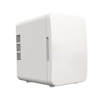 Magideal - Mini Refrigerador De 4L, Refrigerador De Bebidas Independiente, Refrigerador De Una Sola Puerta, Multiusos, Para Herramientas De Belleza, Para Exteriores, Vehículos, Bares, Dormitorios. Blanco