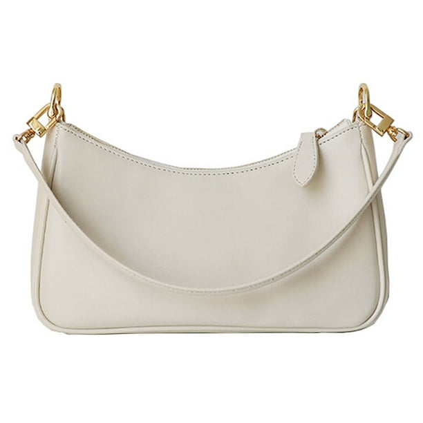 Bolso de mano tipo clutch con dos correas extraíbles y cierre de cremallera, tipo bandolera, tipo cartera de hombro para mujer