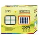 thumbnail image 3 of Foco Led Solar Portatil 200w Luz Frãa/calida 2000 Lum Ip65 175097, 3 of 3