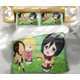 thumbnail image 2 of Invad-e on Tit-an Ere-n Le-i Anime -Soft 3D P-rint-d Duvet- Cover Bedd-ing Set with Comfort-er Cover, 2 of 5