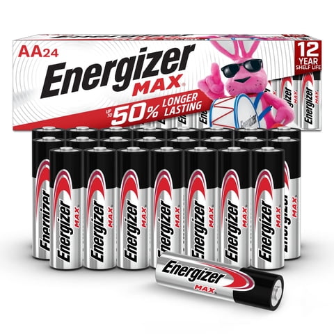 Batería Energizer Max Alcalina Aa De 24 Unidades
