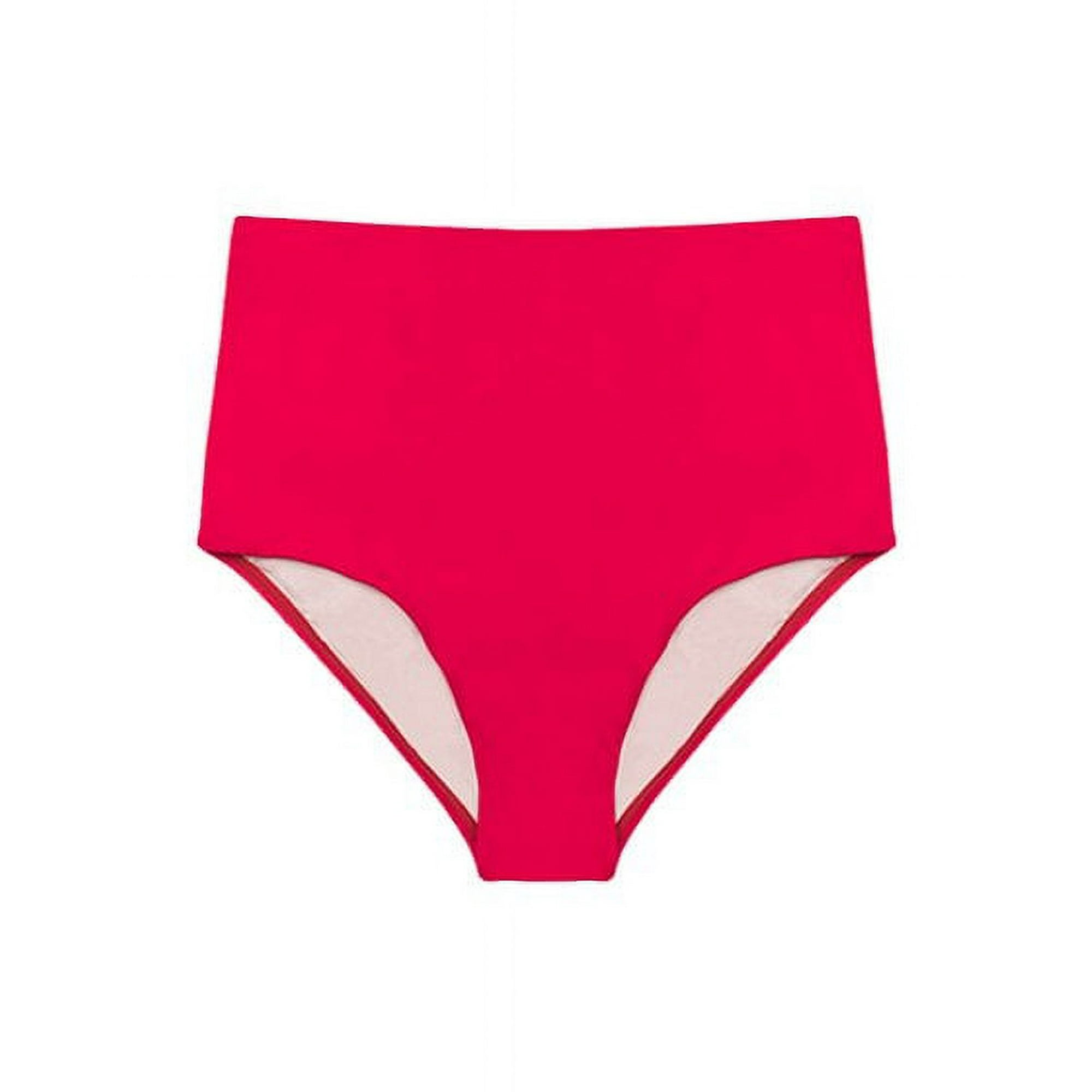 Samia - Bikini Calzón Pin Up Reductor Rojo S