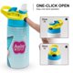 thumbnail image 4 of Angelina Ballerina Botella de Agua con Tapa Pop Top de Un Toque, Acero Inoxidable, a Prueba de Fugas, para Deportes, Botella Infantil azul 12 oz, 4 of 6