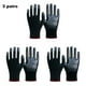 thumbnail image 2 of 3 pares de guantes de trabajo de seguridad, guantes de jardinería, guantes protectores transpirables de goma., 2 of 5