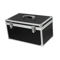 Ioensy - Caja De Herramientas De Aleación De Aluminio, Resistente Al Polvo, Profesional, Versátil, Estuche Rígido Para Herramientas, 29 Cm X 16 Cm X 15 Cm