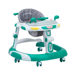 Mundo Online - Andador Caminadora Bebe Plegable Autito Con Sonido Verde
