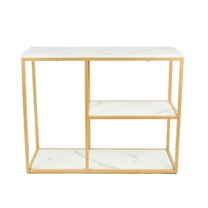 Klik Muebles - Arrimo White Stone Mdf Marmol Blanco Con Separadores