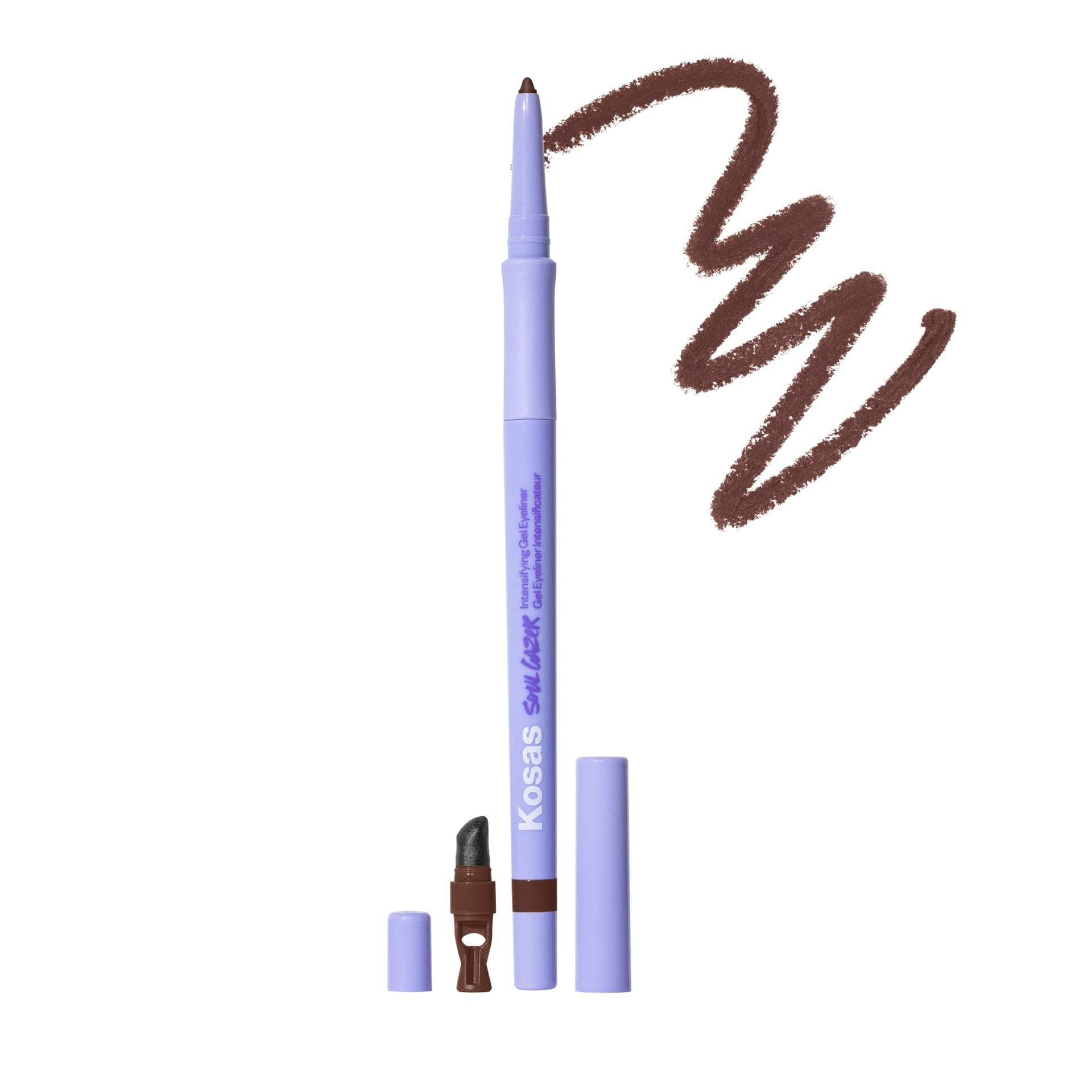 Delineador De Ojos En Gel Kosas Soulgazer Depth, Impermeable, A Prueba De Manchas