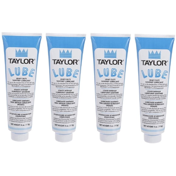 Grasa de silicona Taylor Blue Lube Tube, 118 ml (4 oz), apta para alimentos
