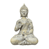 Genérico - Buda Meditación Buda Meditando Figura Decorativa Adorno B