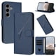 thumbnail image 1 of Funda Cartera Fibra de Carbono para Samsung Galaxy S25 Plus con Soporte y Cierre Magnético Azul, 1 of 6