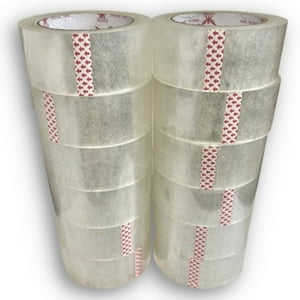 Wild Travel - Pack 12 Cinta Transparente 120 Mtrs 54 Micras Pro (Scotch)