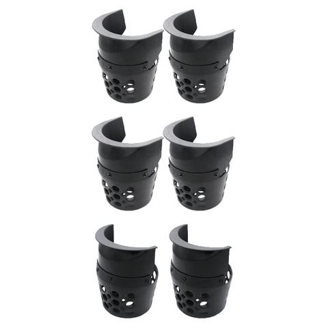 Ioensy - 6 Bolsillos Para Mesa De Billar, Cestas Negras, Bolsillos De Almacenamiento Para Bolas De Billar