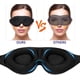 thumbnail image 2 of Máscara para dormir para hombres y mujeres - Máscara para dormir con copa contorneada 3D, máscara para dormir cóncava moldeada para dormir, bloquea la luz, máscara para dormir suave y cómoda para yoga, 2 of 7