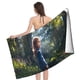 thumbnail image 4 of Wildwood Toalla de playa de secado rápido con diseño temático, regalo para mujeres y niñas, ideal para cumpleaños, fans, amantes de la música, uso en la playa o al aire libre, 78 × 150 cm, 4 of 6
