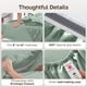 thumbnail image 4 of Juego de sábanas California Design Den Cal King verde menta, 4 of 7