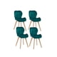 thumbnail image 1 of Pack 4 Sillas Mariposa Terciopelo Verde, 1 of 2
