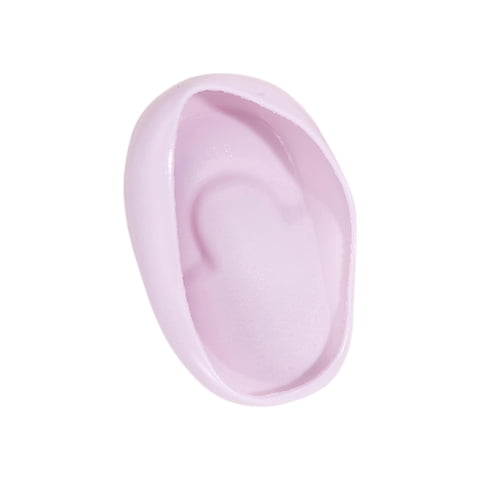 Magideal - 2 Protectores De Silicona Para Los Oídos, Herramientas De Belleza Para La Protección De Los Oídos, Orejeras Impermeables Reutilizables Para Teñir El C Púrpura