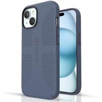 Funda De Teléfono Speck Magsafe Grip Blue Para Iphone 15 Plus