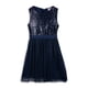 thumbnail image 1 of Vestido Niña Tul Lentejuelas Azul Marino Pillin, 1 of 3