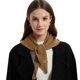 thumbnail image 1 of Bufanda triangular de lana merino ACUSHLA color camel, 1 of 6