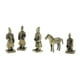 thumbnail image 2 of Guerreros De Terracota Y Caballos De Qin Shihuang Decoración Artesanía De Metal S-1, 2 of 3