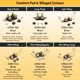 thumbnail image 4 of Almohadilla de contacto de titanio alada CPAD-033 para collar electrónico Educator, 4 of 5