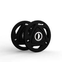 Disco Olímpico Grip Rubber 5Kg (Unidad) | Promachine